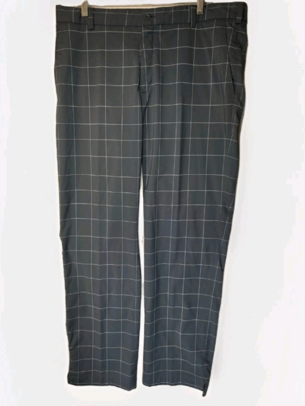 Nike Golf Men’s 35x32 Tour Performance Dri-FIT Windowpane Plaid Stretch Pants